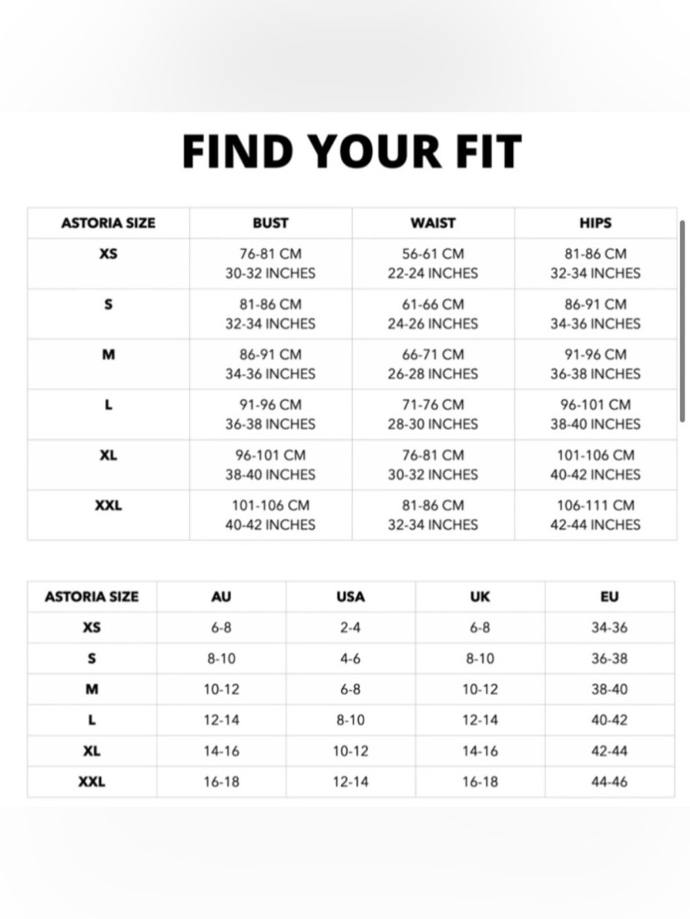 Astoria Activewear Luxe Ignite bra/crop top - Picture 10 of 10